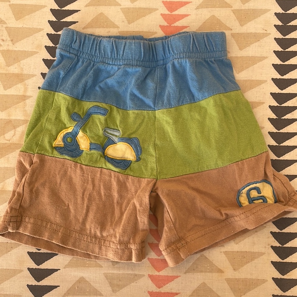 Organic infant shorts (bicycle design)